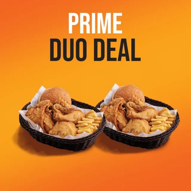 Prime Duo Deal: two broast baskets with fries